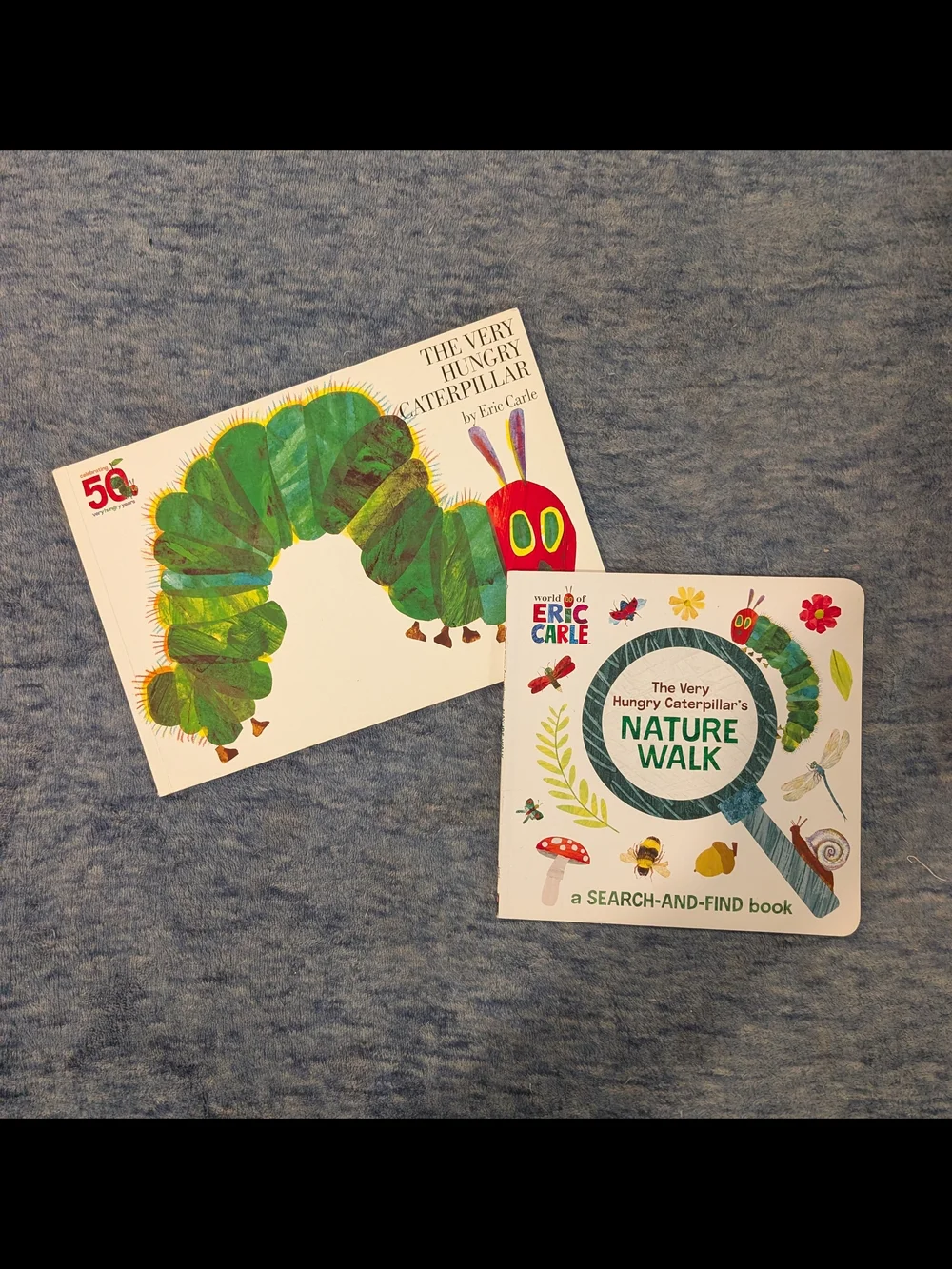 The Very Hungry Caterpillar And The Corresponding Nature Walk Book